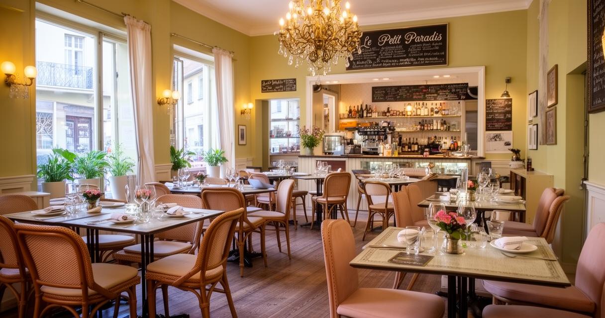 Découvrir le restaurant le Petit Paradis à Annecy et son menu saisonnier raffiné